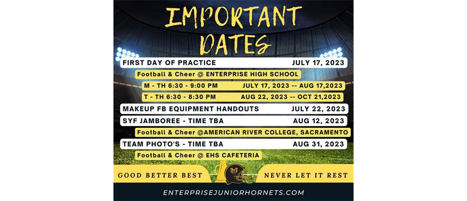Mark Your Calendar